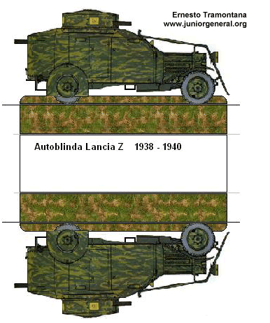 Autoblinda Lancia Z Armored Car