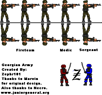 Georgian Infantry 1
