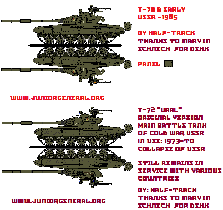 Soviet T-72 Tank