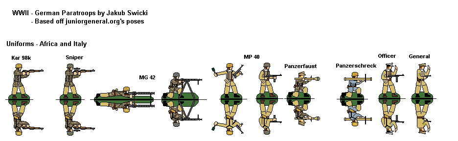 Paratroopers 3 (Africa and Italy)
