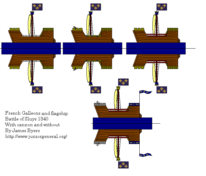 French Galleons (1340)