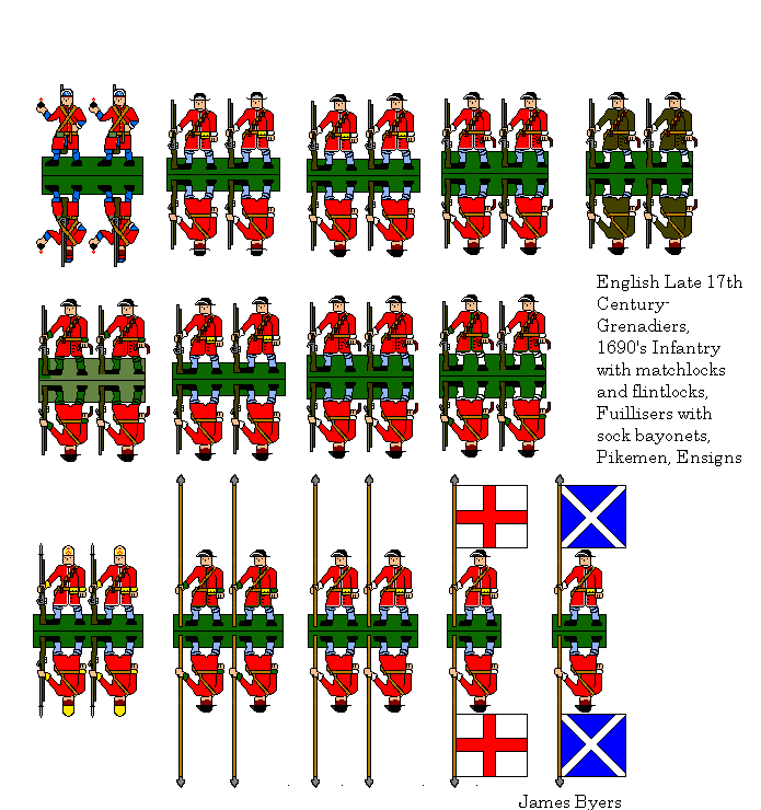 English Infantry