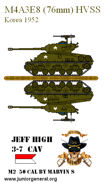 M4A3E8 HVSS Tank