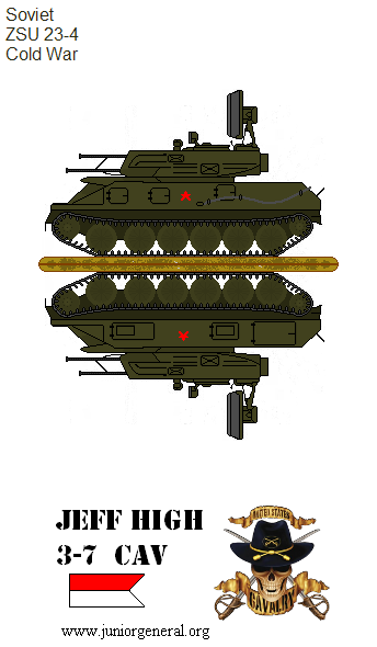Soviet ZSU 23-4