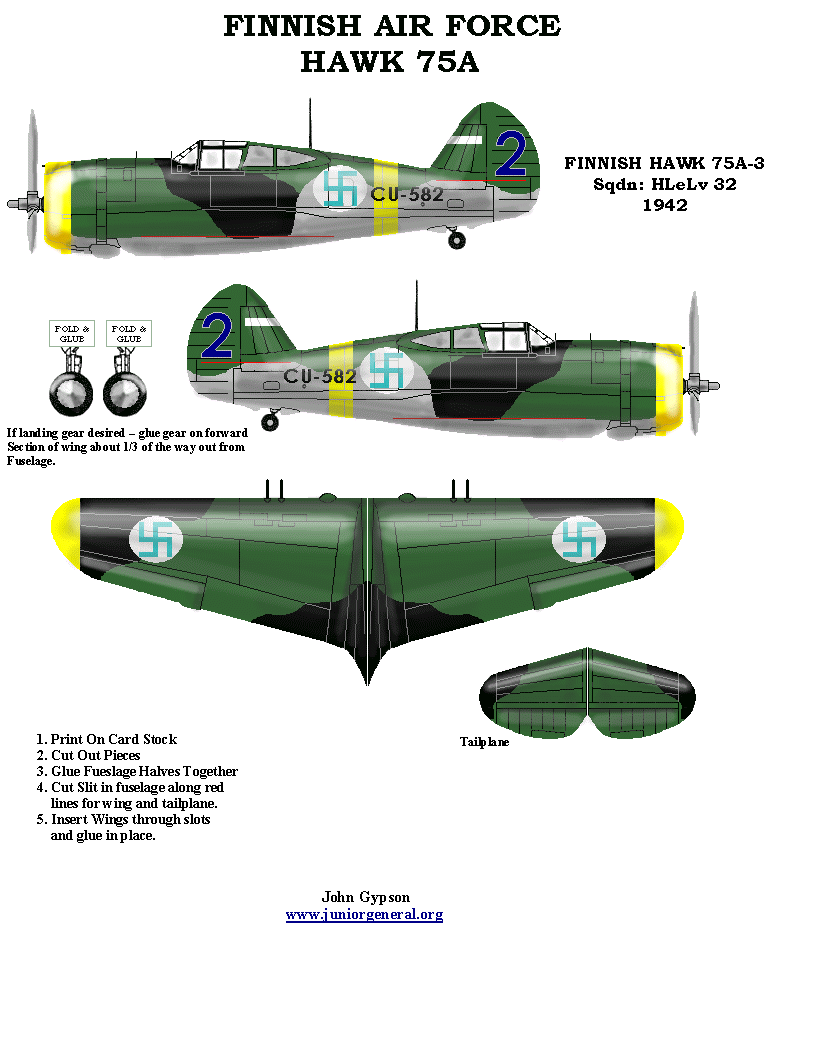 Finnish Curtiss P-36 Hawk 2