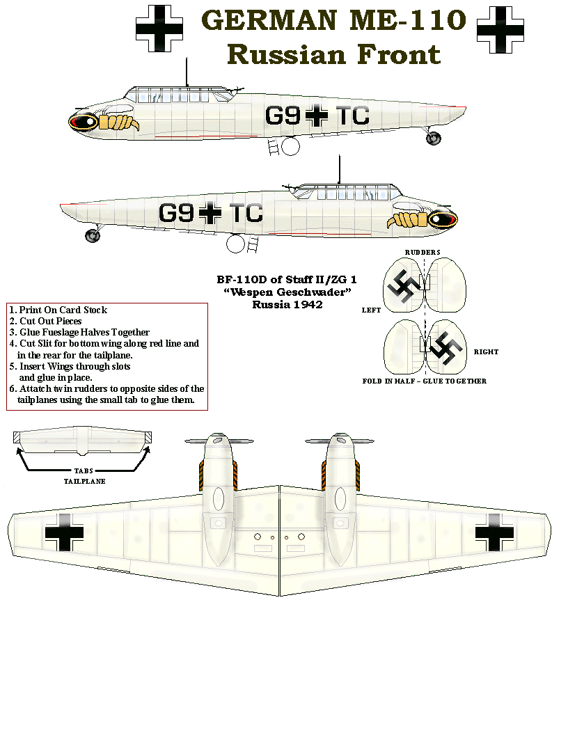 Messerschmitt Bf-110 2