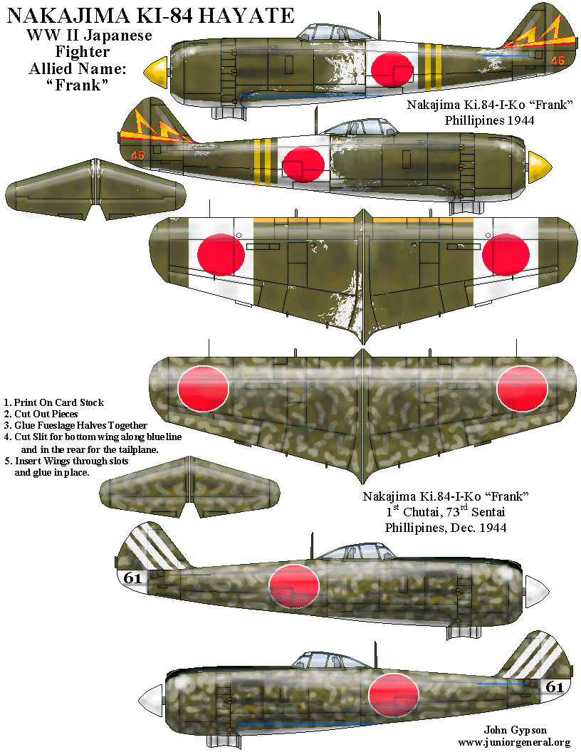 Nakajima Ki-84 'Frank'