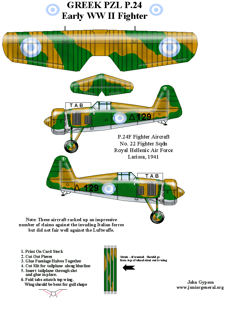 Greek PZL P.24