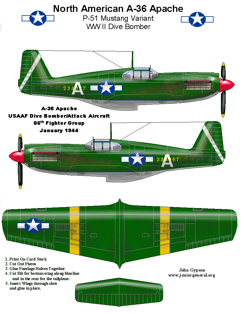 North American A-36 Apache
