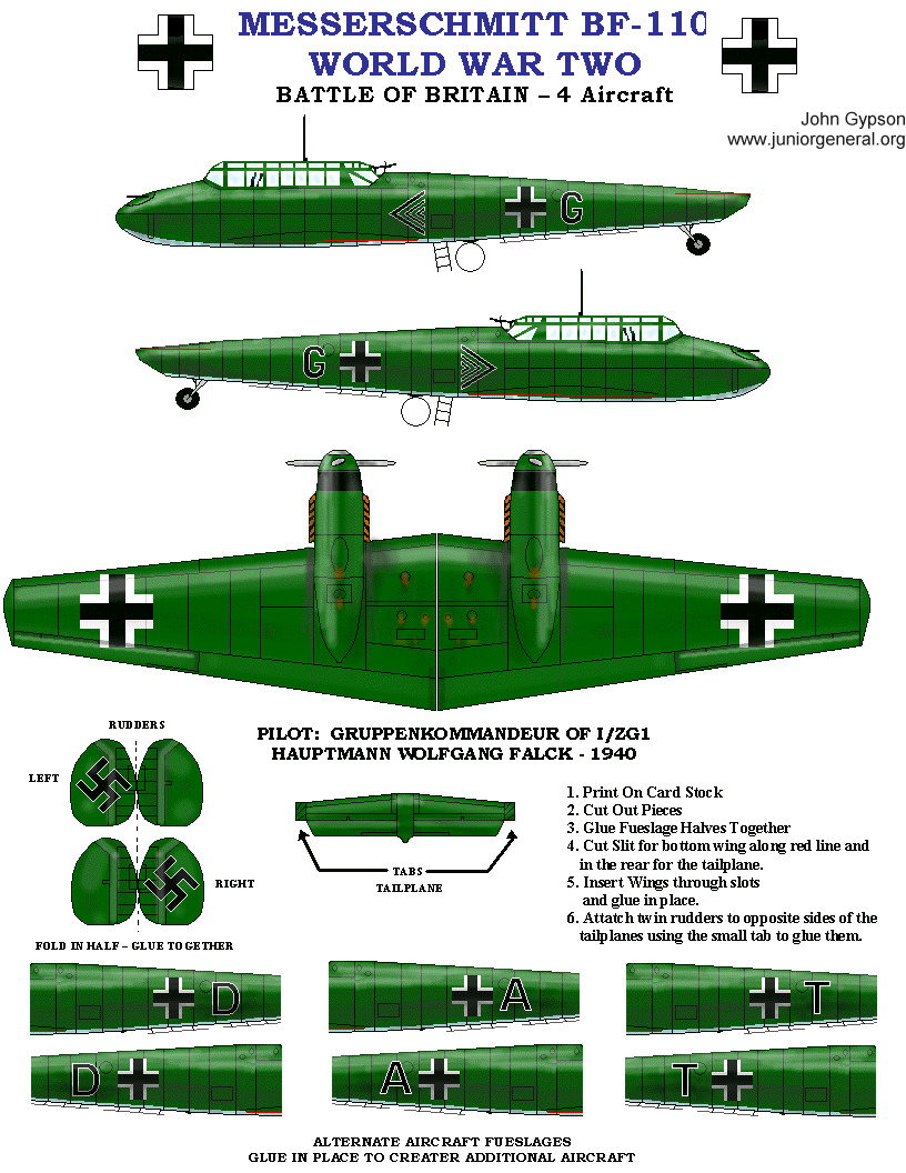 Messerschmitt Bf-110 1