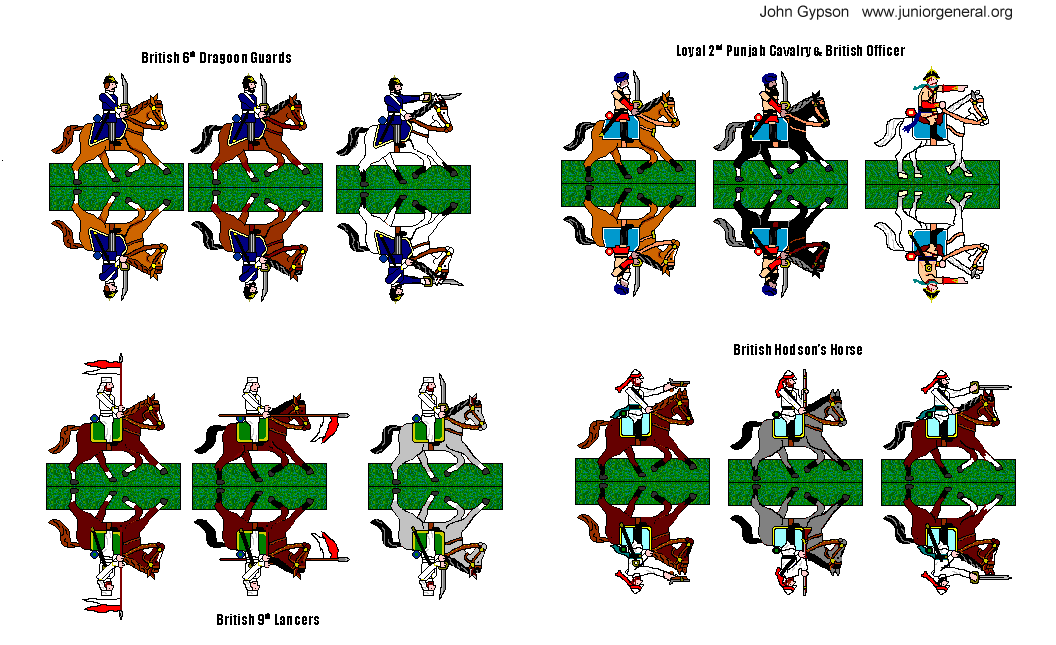Indian Rebellion (1857) British Cavalry