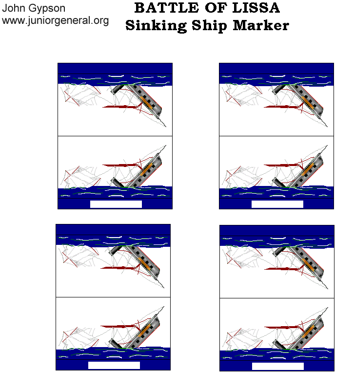 Sinking Ship Markers