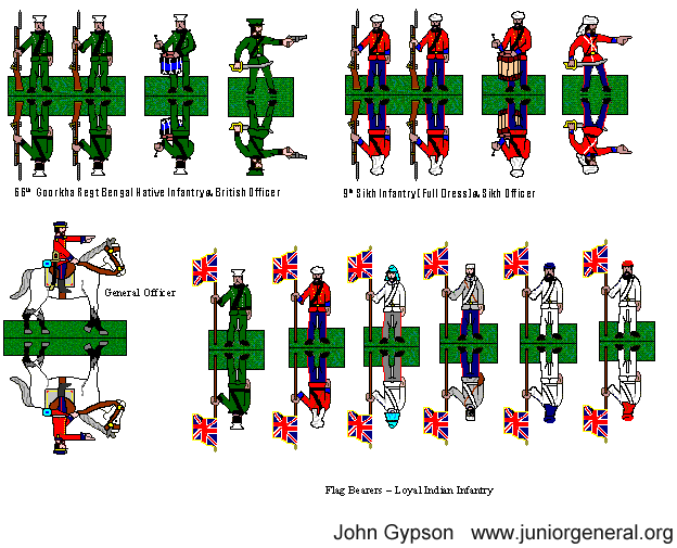 Indian Rebellion (1857) Loyal Infantry 2