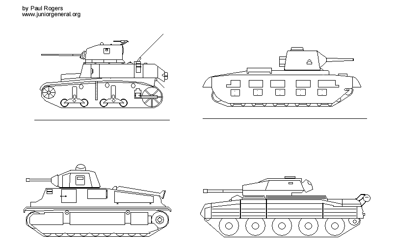 BW WW2 Tanks