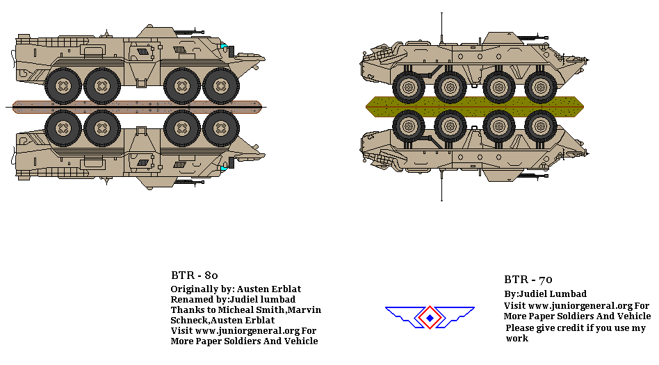 BTR-70 and BTR-80 APC