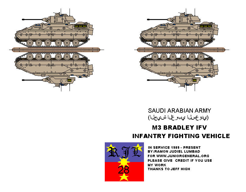 Saudi Arabia M3 Bradley IFV