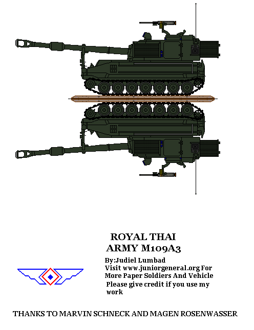 Royal Thai M109A3