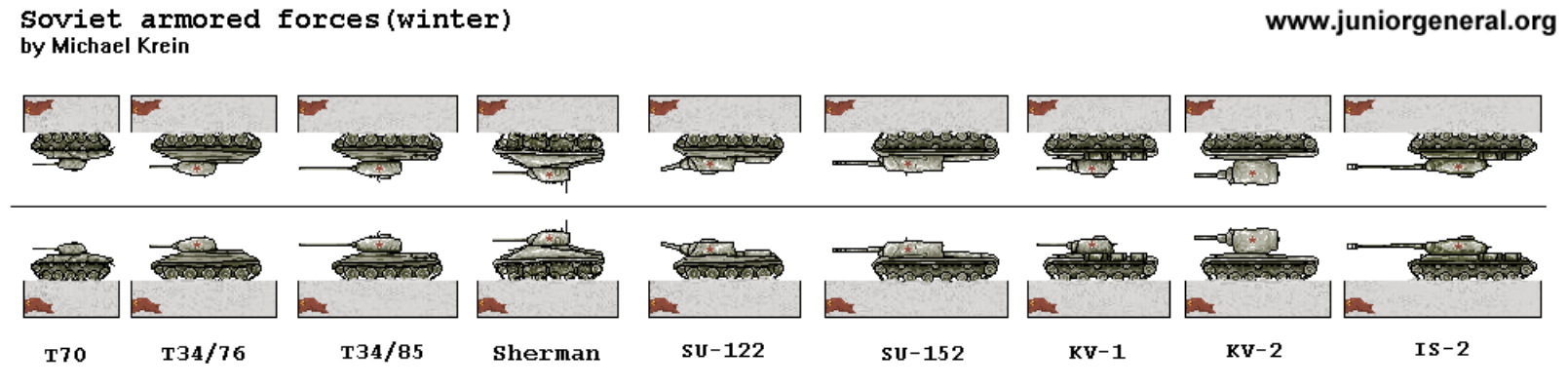 Soviet Tanks (Winter)