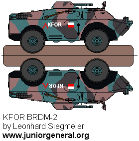 KFOR BRDM-2