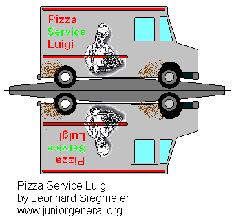 Pizza Delivery Truck