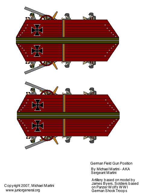German Artillery Position 3