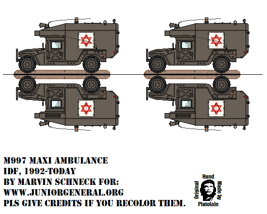 Israeli M997 Maxi Ambulance