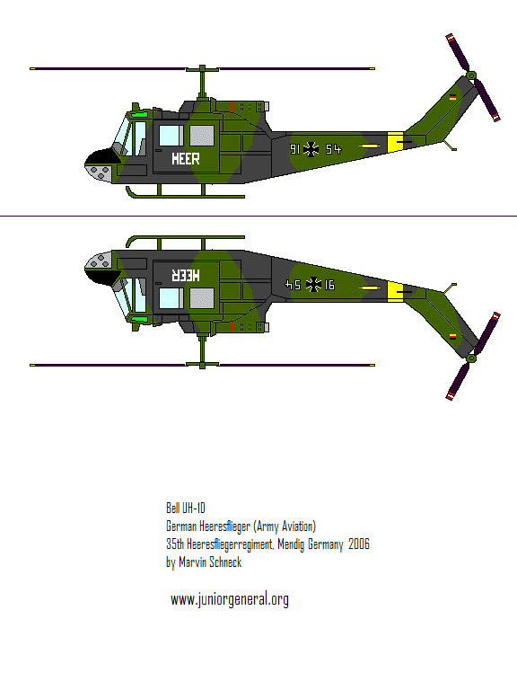 German Huey Helicopter 1