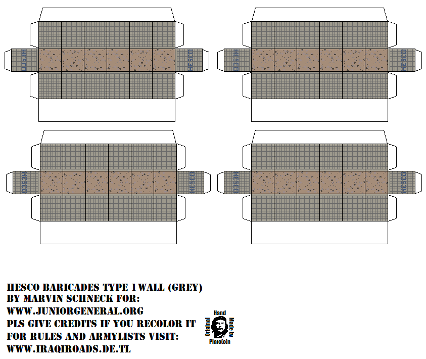 HESCO Barriers 3-D 3
