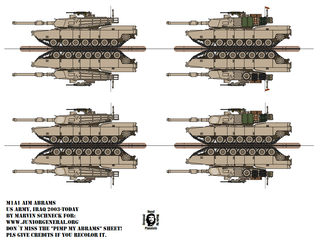 M1A1 Abrams (Tan)