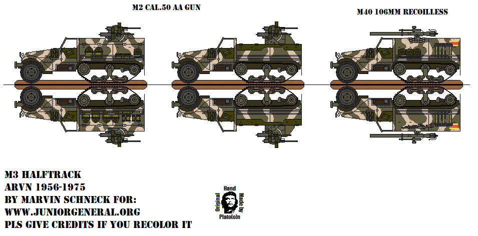 ARVN M3 Halftrack 1
