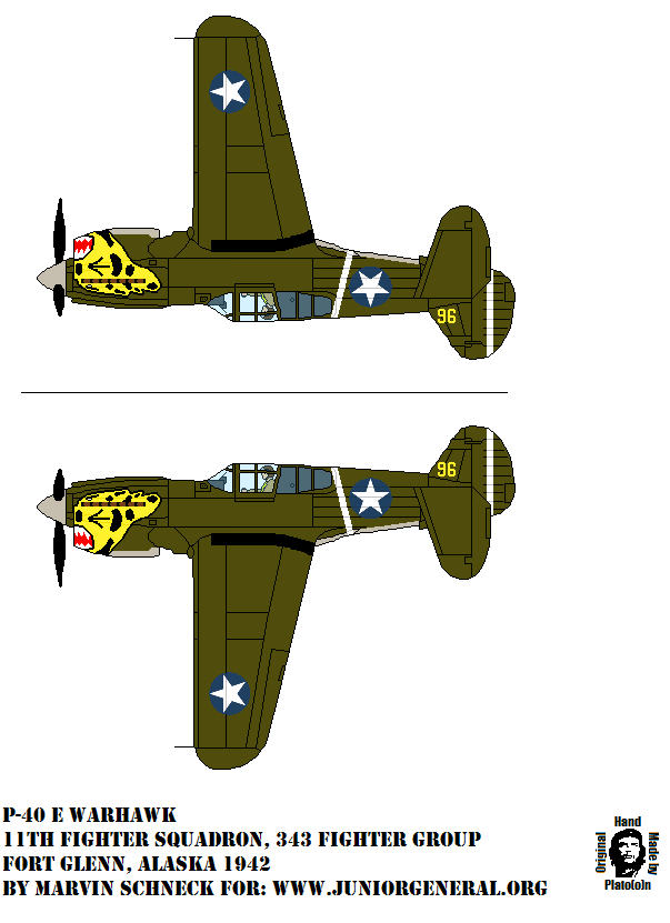 Curtiss P-40 E Warhawk