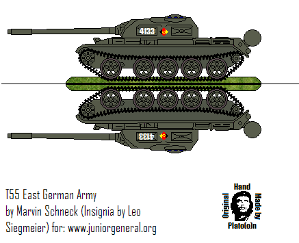 East German T-55