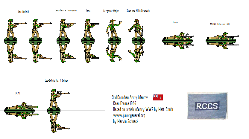 3rd Canadian Army Infantry