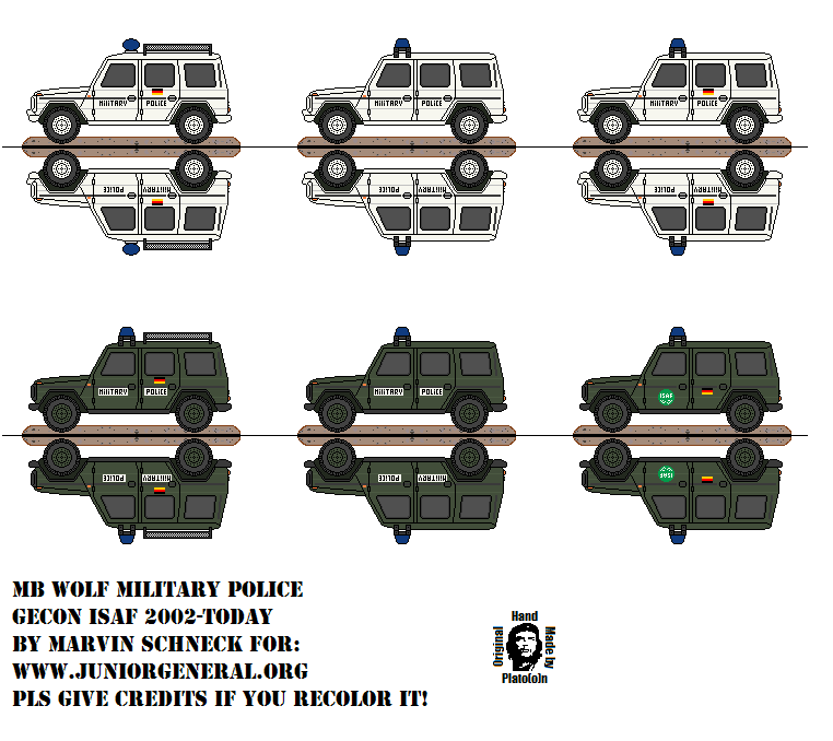 German Military Police Jeep