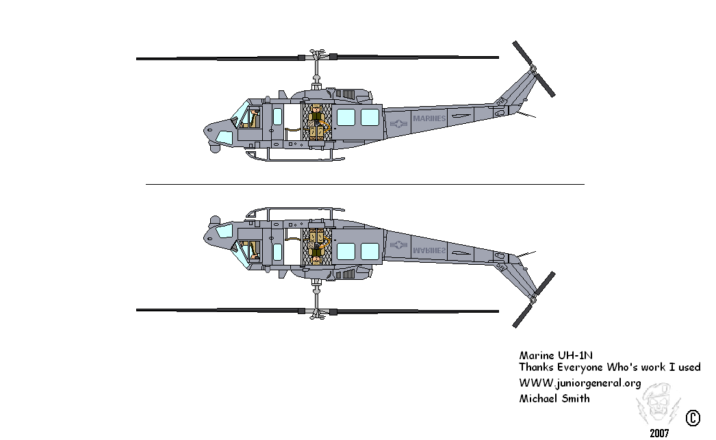Huey UH-1N 2