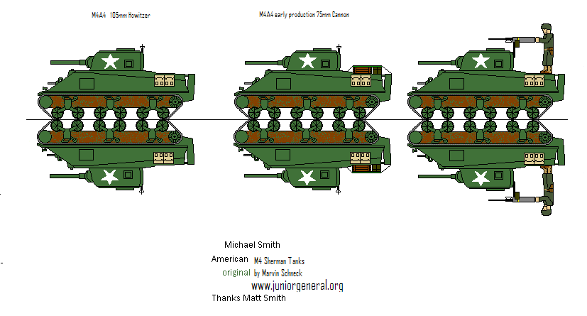 M4A4 Sherman Tank