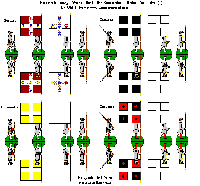French Infantry - War of Polish Succession (1734) 2