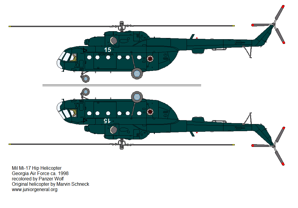 Mil MI-17 Georgian Air Force
