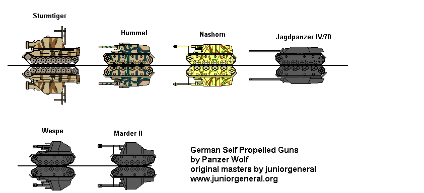 German Self-Propelled Guns