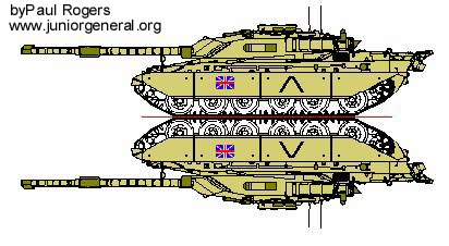 British Challenger Tank