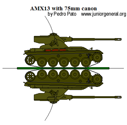 AMX13 w/ 75mm Cannon