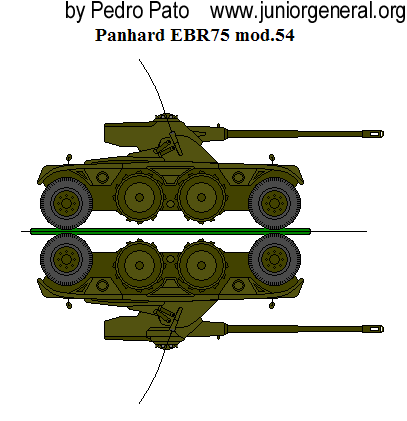 Panhard EBR75 mod.54