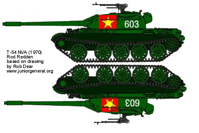 T-54 NVA Tank