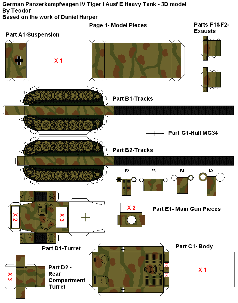 Panzer VI (3-D)