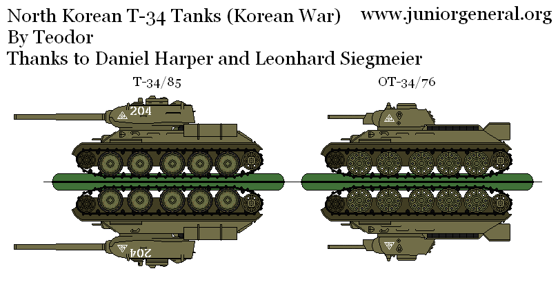 North Korean T-34 Tank