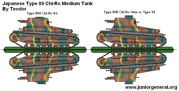 Type 89 Tanks