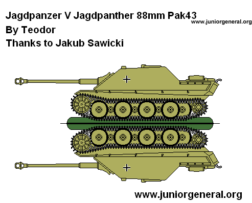 Jagdpanzer V 88mm Pak43