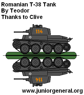 Romanian T-38 Tank