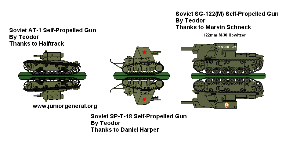 Soviet AT-1 Self-Propelled Gun