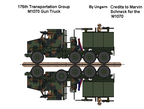 M1070 Gun Trucks 1